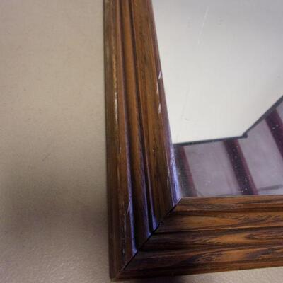 Lot 160 - Wood Framed Mirror