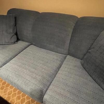 Blue sleeper sofa