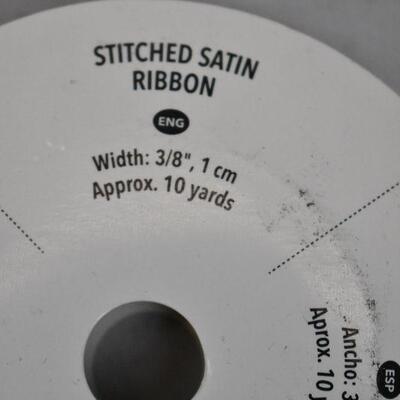 20 Rolls Ribbon Stampin' Up! Stitched Satin Ribbon 3/8