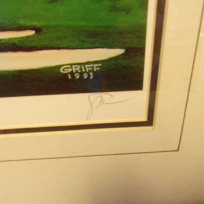 Lot 161 -  Augusta National 's No. 10 Camelia Number & Signed