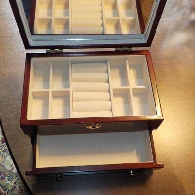 Music Box jewelry Box.. 9 in x 7 x 8.