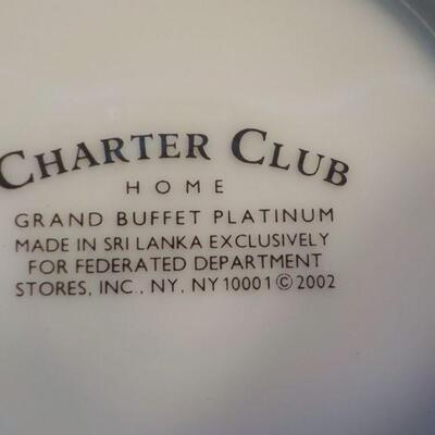 Chartier Club China set. 4 place setting.