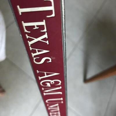 Texas Aggie Dad License Plate Holder