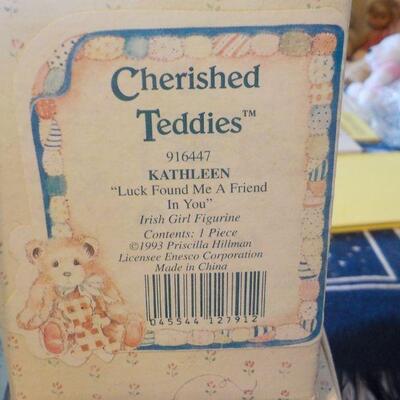12 Cherish Teddy Bears in Boxes never opened.