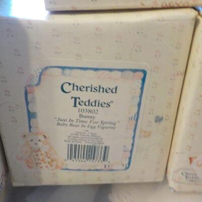 12 Cherish Teddy Bears in Boxes never opened.