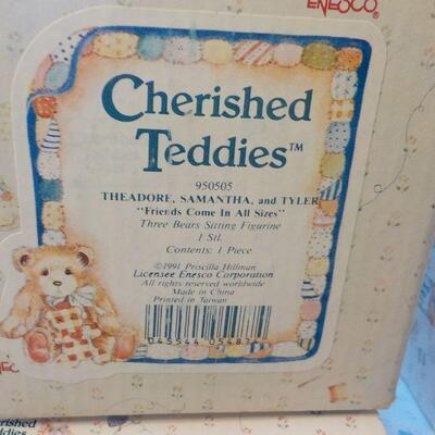 12 Cherish Teddy Bears in Boxes never opened.