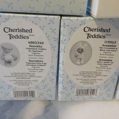 Cherished Teddies Bears New 7 new in box.