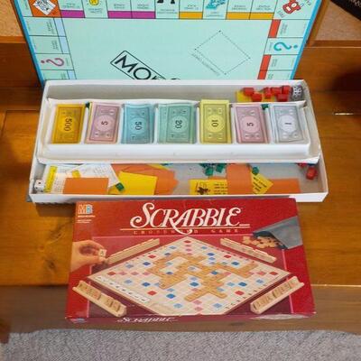 Monopoly and Scrabble Games,