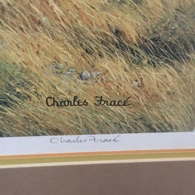 Charles Frace Bison Print, signed Limited Edition