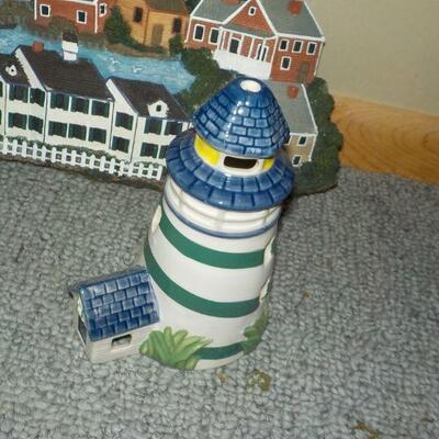 Light House deal Cast iron painting hanger and other houses.