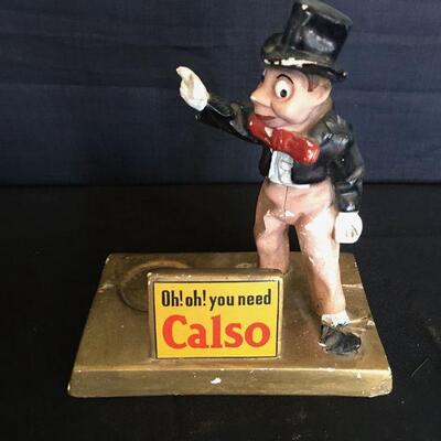 Oh No You Need Calso Chalkware Advertising 