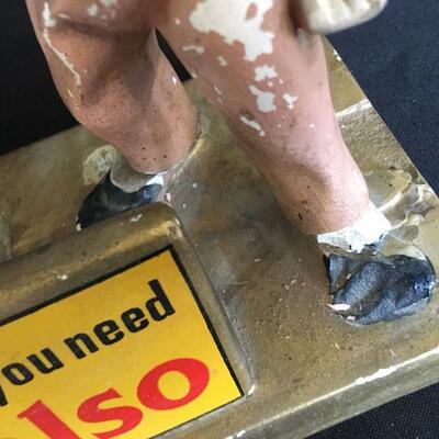 Oh No You Need Calso Chalkware Advertising 