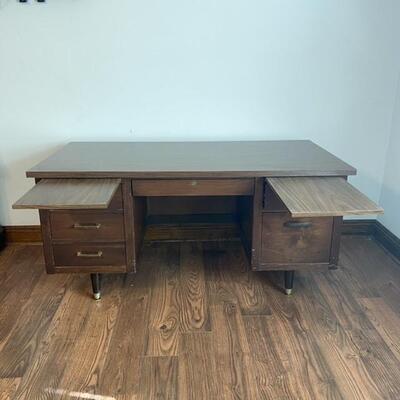 Large Wood Desk 