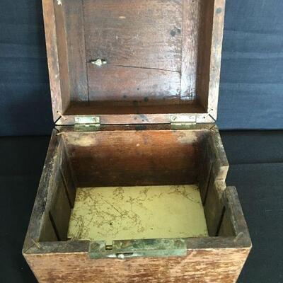 Whotehouse Cash Box w/ History