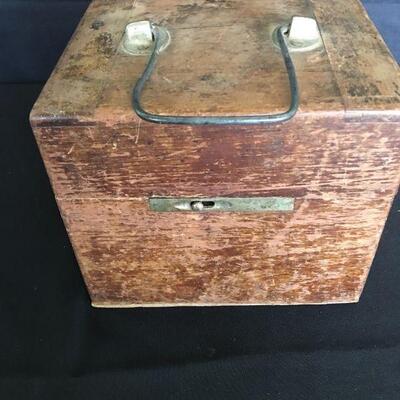 Whotehouse Cash Box w/ History