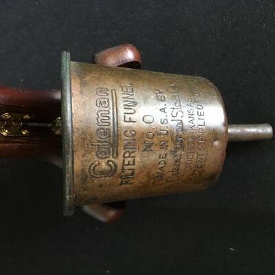 Antique Coleman Lampoil Funnel