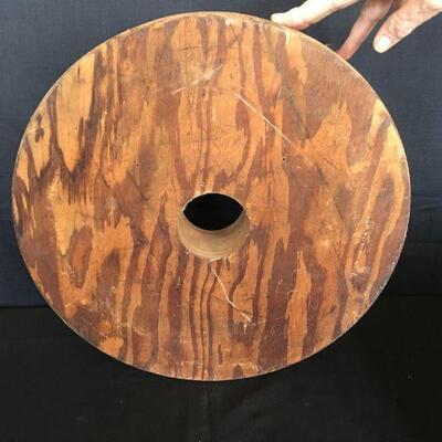 Wooden Foundry Mold Red/Silver