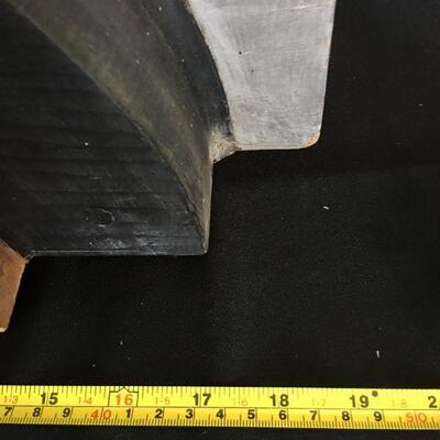 Wooden Foundry Mold Architectural Black/Silver