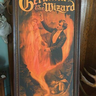 Germaine The Wizard Poster - Vaudeville Poster