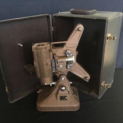 Keystone 8mm Projector w/ Case (No Reels) Working!