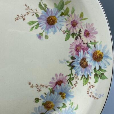 Unbranded Ceramic Floral Pie Plate