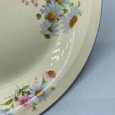 Unbranded Ceramic Floral Pie Plate