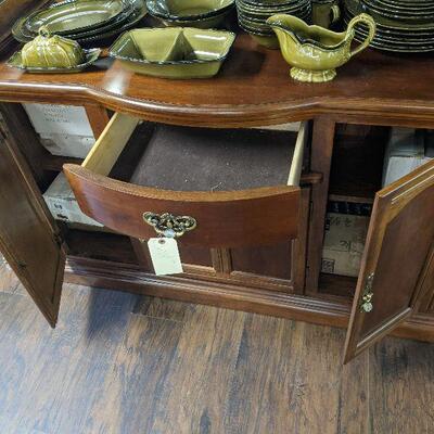 Large cherry China Cabinet only