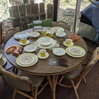 Vintage Rattan Furniture Only