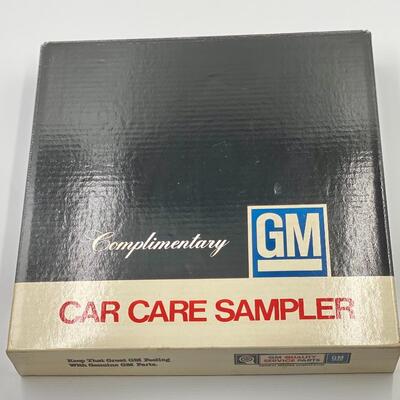 GM CAR CARE SAMPLE BOX