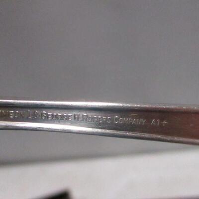 Lot 174 - Mixed Plated Flatware With Storage Box