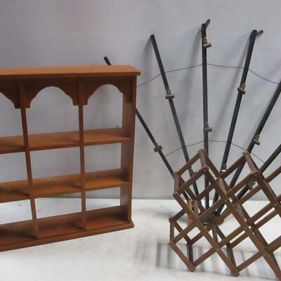 Lot 180 - Wooden Home Decor Items