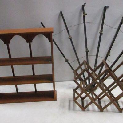 Lot 180 - Wooden Home Decor Items