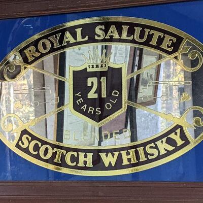 Royal Salute Scotch Whisky Sign 