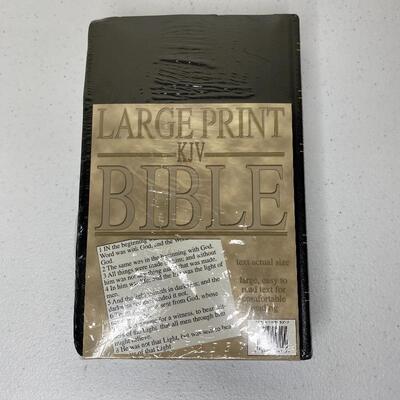 KJV Holy Bible - Large Print - Unopened 