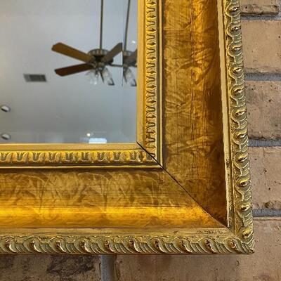 Large Beautiful Gold Mirror 