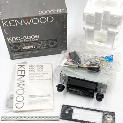 KENWOOD KRC-3006 CASSETTE-RECEIVER NIB