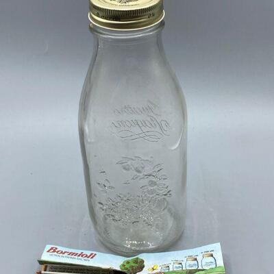 Vintage Quattro Stagioni Canning Bottle w/ Instructions