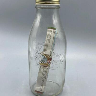 Vintage Quattro Stagioni Canning Bottle w/ Instructions