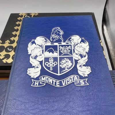 Vintage Monte Vista High School Yearbooks 16 books 60s and 70s