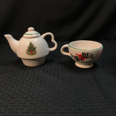 PfaltzgraffÂ® â€œTea for Oneâ€ Teapot & Cup Set