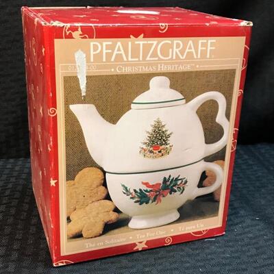 Pfaltzgraff® “Tea for One” Teapot & Cup Set