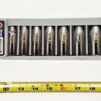 CRAFTSMAN DEEP 9 PC  PACK OF SOCKETS 3/8 IN DRIVE