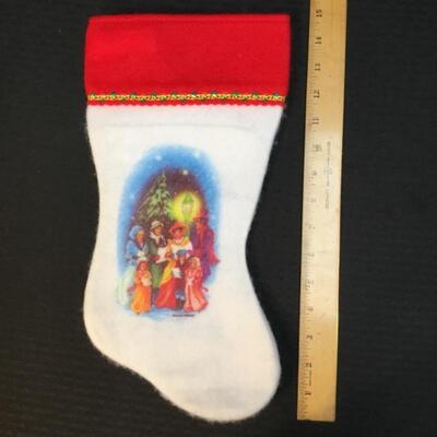 Lot of 2 Holiday Stockings