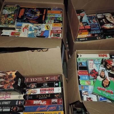 2ND LOT OF VHS TAPES