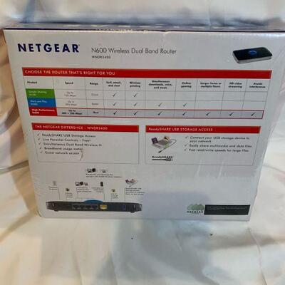 Netgear N600 dual band router NIB
