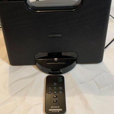 Sony Audio RMT-CM5IP Alarm and radio combo