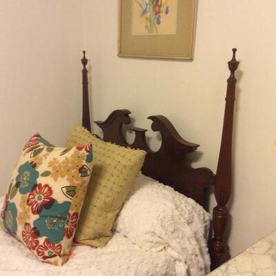 Matching Federal Twin Beds