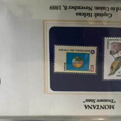 50 States Commemorative Stamp Collection
