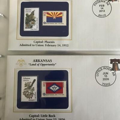 50 States Commemorative Stamp Collection