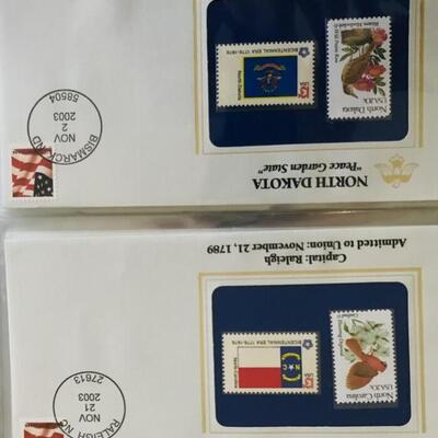 50 States Commemorative Stamp Collection